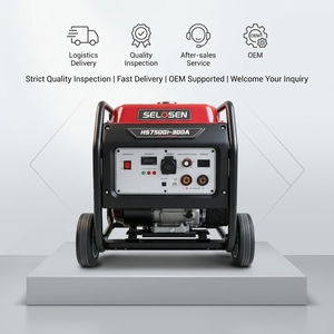 โรงงานผลิตเครื่องเชื่อมแก๊สแบบเงียบ OEM ODM กำลังไฟ 5.5KW กระแสไฟ 20-300A สตาร์ทแบบแมนนวล สำหรับใช้งานในอุตสาหกรรม รุ่น HS6900-300A *แบบพกพา - Product Image 3