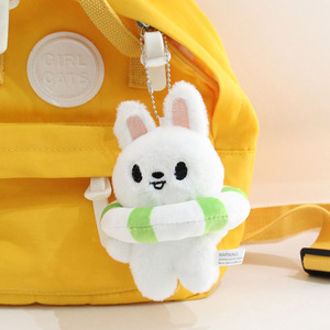 Style coréen enfants errants en peluche pendentif anneau de bain Lee Longfu même Style poupée porte-clés sac accessoires pour vêtements accessoires - Product Image 4