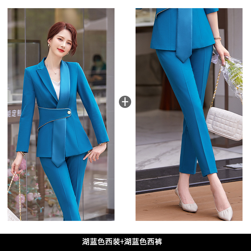 Blue blazer+trousers
