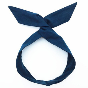 Vente en gros <span class=keywords><strong>de</strong></span> bandeaux rétro à oreilles <span class=keywords><strong>de</strong></span> lapin <span class=keywords><strong>de</strong></span> couleur unie avec croix en fil <span class=keywords><strong>de</strong></span> fer et <span class=keywords><strong>daim</strong></span> bandeaux à la mode - Product Image 2