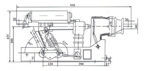 Sản xuất fn12 điện áp cao 12kv 24KV 630A trong nhà ba giai đoạn lbs disconnector 3 cực tải phá vỡ chuyển đổi - Product Image 6