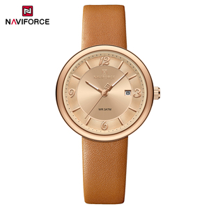 นาฬิกา NAVIFORCE รุ่น 5076 นาฬิกาควอตซ์ดีไซน์หรู กันน้ำ 3 ATM พร้อมปฏิทิน สำหรับสุภาพสตรี - Product Image 2