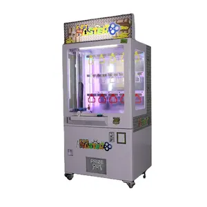 shopping malls Key Master 15 Lots Cut Prize Game Machine Crane Claw Vending Machine for Sale Toy Gift Prize Crane Claw Machines