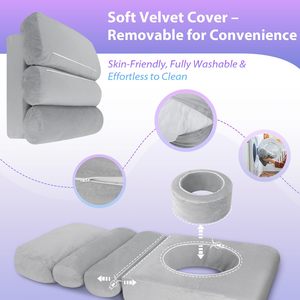 BBL Phẫu Thuật Phục Hồi Giường Với Lỗ, Ergonomic Brazil Mông Nâng Gối, Mật Độ Cao Bọt Sau Phẫu Thuật Ngủ Hỗ Trợ - Product Image 5
