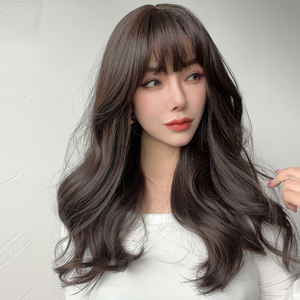 SMILCO sentetik peruk zarif mizaç doğal siyah yüksek sıcaklık ipek hava patlama kıvırcık saç peruk için parti malzemeleri - Product Image 5