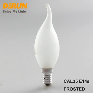 Venta a granel Vela Candelabro Bombilla de tungsteno C35 Vela Bombilla incandescente Claro/Esmerilado E14 220V 25W 40W 60W <span class=keywords><strong>2700K</strong></span> - Product Image 6