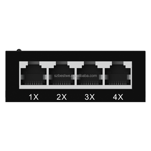 Fast <b>Ethernet</b> Fiber Switch 2F4E Fiber Media Converter with 2 Single-Fiber SC 20KM Optical Fiber Transceiver - Product Image 6