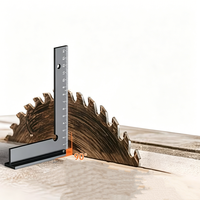 Règle carrée en alliage d'aluminium, règle carrée à 90 degrés, règle en forme de L avec outil de marquage de base pour la menuiserie 100x70mm/150x100mm