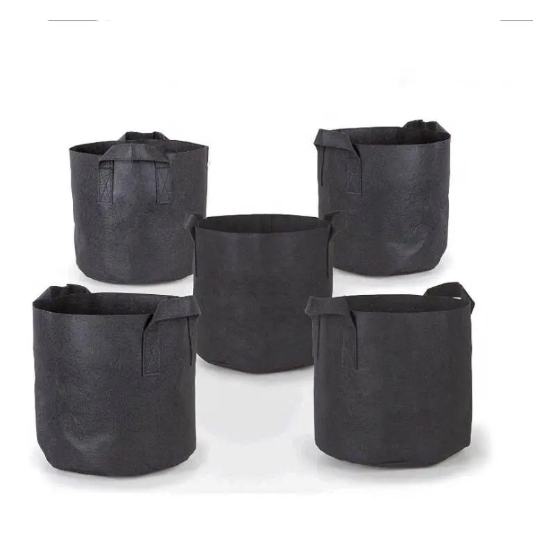 Bolsas De Cultivo 1/3/5/7 Gallon Túi Trồng Hữu Cơ Nấm Dâu Tây Khoai Tây Planter Túi Vườn Cảm Thấy Vải Thực Vật Phát Triển Túi