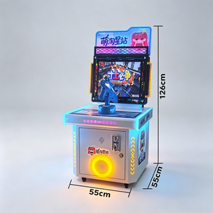 Macchina da Gioco Arcade Sparatutto Personalizzabile a Moneta per Bambini, Simulatore di Tiro Mini per 1/<span class=keywords><strong>2</strong></span> Giocatori, Versione Inglese per Centri Commerciali - Product Image 5