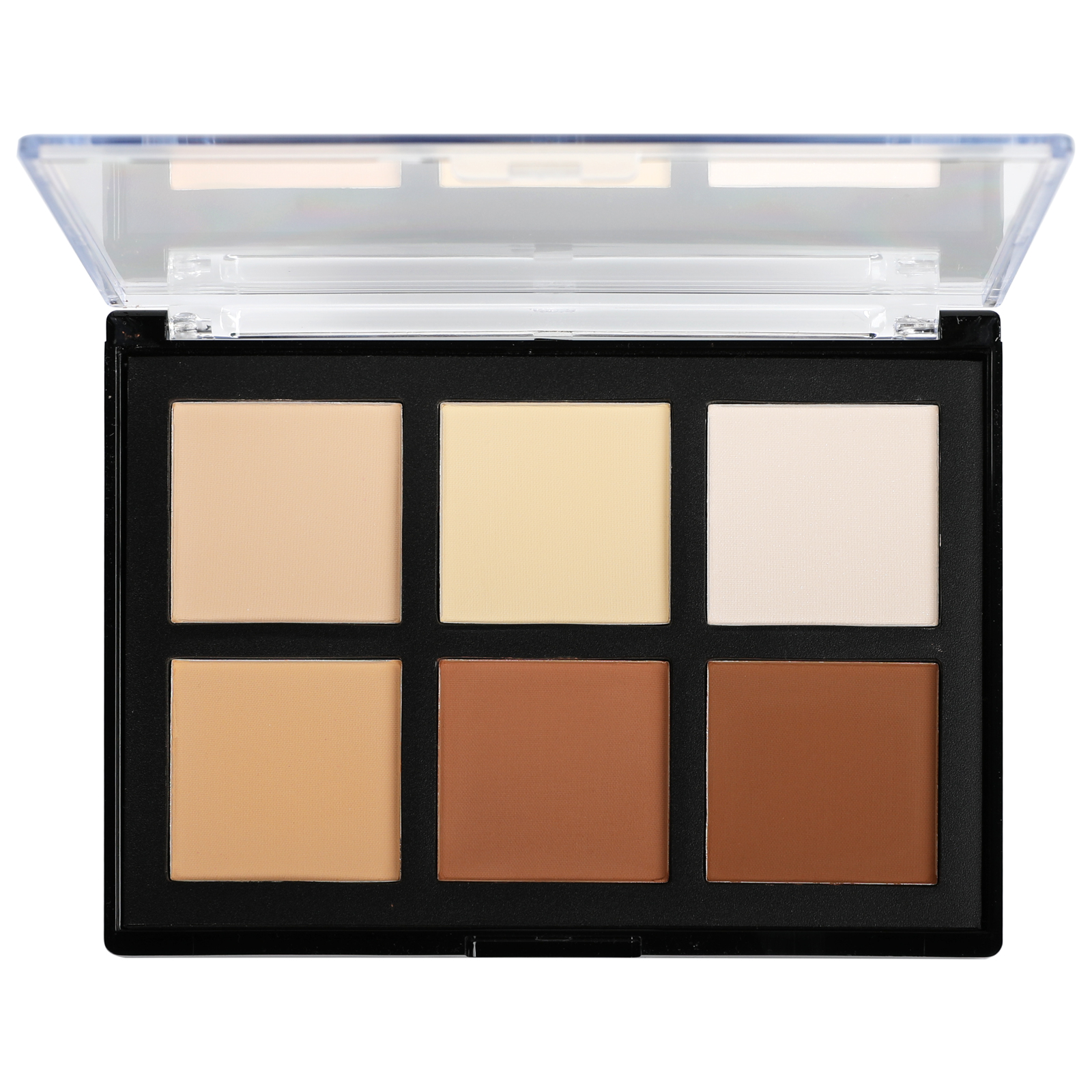 6-Farben-Make-up-Kontur-Kit Creme-Kontur-Kit und Hervorhebung pulver palette