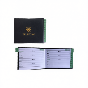 Libreta de Contactos Telefónica, 24 Páginas con Separadores Alfabéticos para Almacenamiento de Contactos - Product Image 1