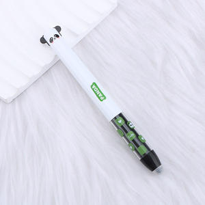 <span class=keywords><strong>ปากกา</strong></span>เจลลบหมึกได้หลายสีลบได้หมึกสองสี0.5มม. น่ารักรูปสัตว์12สีสำหรับ2025 - Product Image 3