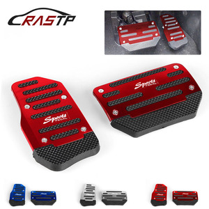Pédale de sport en alliage d'aluminium, plaquette d'accélérateur et de frein 131MM x 84MM x 40MM pour voitures à transmission automatique AT - Product Image 5