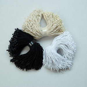 Cuerda de algodón ecológica cuerda colgante Etiqueta de sello de plástico <span class=keywords><strong>para</strong></span> <span class=keywords><strong>ropa</strong></span> cinta con logotipo - Product Image 3