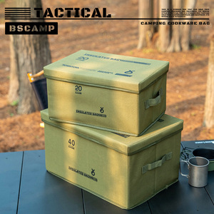 Bscamp Insulated Storage <b>Box</b> 20L Foldable <b>Cooler</b> For Camping Outdoor Use - Product Image 3