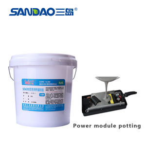 Adhesivo Termoconductor de Dos Componentes, Silicona Aislante Impermeable, Pegamento AB para Sellado Electrónico - Product Image 3