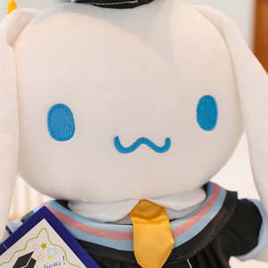 Nuevo Peluche de Cinnamoroll con Birrete de Doctor, <span class=keywords><strong>My</strong></span> Melody, Gato KT, Túnica de Graduación, Regalo de Temporada de Graduación para Exportación - Product Image 5