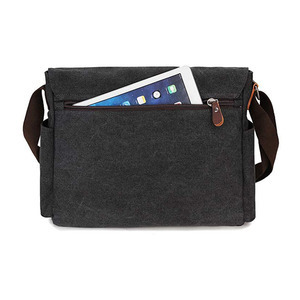 Sac à bandoulière en toile imperméable pour hommes, sacoche Durable à la mode - Product Image 4