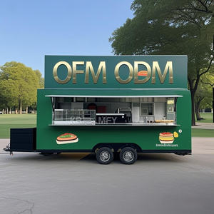 2025 DOT Valid Factory Wholesale Trailer Truck With Full <b>Kitchen</b> Food Cart - Product Image 1