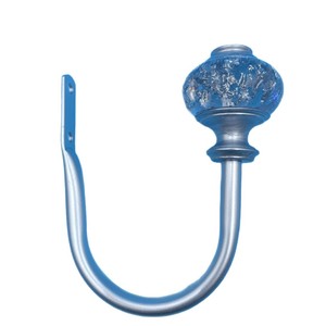 <b>Curtain</b> <b>Hooks</b> U Shape Silver White Resin Wood Durable Traditional Style 45 Cm For All <b>Curtains</b> Wall Hanging - Product Image 4