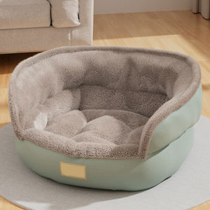 Luxus wasserdichtes Katzen bett Neues Design Hunde bett Benutzer definiertes Logo Plüsch Hunde katzen bett - Product Image 3