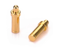 2mm 2,6mm Conector Terminal Pins Latón Chapado en oro Dip Spring Loaded Pogo Pin