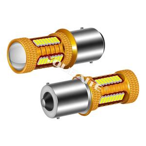 Bombilla de luz de coche, iluminación Led automática T15 BA15s 4014 38SMD LED, lámpara trasera de <span class=keywords><strong>estacionamiento</strong></span> de coche 1156 1157, luz de freno de parada, <span class=keywords><strong>señal</strong></span> de giro - Product Image 2