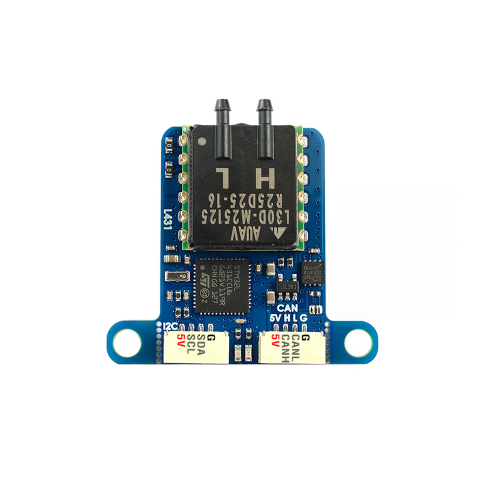 MATEKSYS ASPD-AUAV Digital Airspeed Sensor, MS4525DO, I2C & CAN Output ...