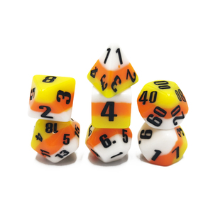 Custom 4-colores Layered <b>Polyhedral</b> <b>Dice</b> Wholesale DND <b>Dice</b> Set for Christmas - Product Image 5
