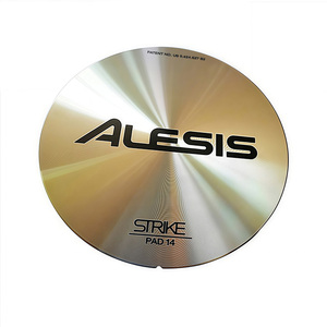 Etichette Metalliche Personalizzate Rotonde con Taglio CNC, Motivo CD, Anodizzazione, Logo 3D in Rilievo, Targhette Decorative per Cuffie, Etichette di Marca - Product Image 3