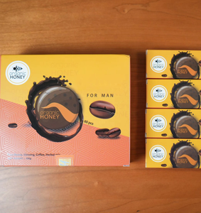 Custom Newest Design Packing Box for Organic Honey Candy Power Organic Candy Power Candy <strong>Black</strong> Horse Honey - Product Image 4