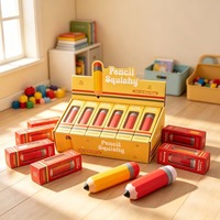 Squishies crayons à remontée lente pour la rentrée scolaire, jouets anti-stress pour enfants, jouets sensoriels pour TDAH, décorations de bureau, cadeaux de classe, vente en gros