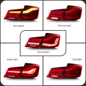 ไฟหน้า LED แบบไดนามิกซีเควนเชียล OLED เลนส์ใส 6000K 6000 ลูเมนส์ 36W 12V รุ่นใหม่ขายดี สไตล์ GTS สำหรับรถยนต์ซีรีส์ 5 F10 F18 ปี 2011-2017 - Product Image 3