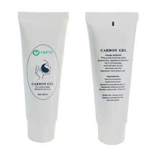 Masque crème au gel de carbone noir 80 ml pour toner nano actif au laser, blanchiment, nettoyage en profondeur, peeling au carbone, crème laser Hollywood - Product Image 4