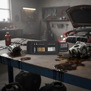 Juego de cepillos Fervi para taller y reparación de automóviles, kit de limpieza de 18 piezas - Product Image 3