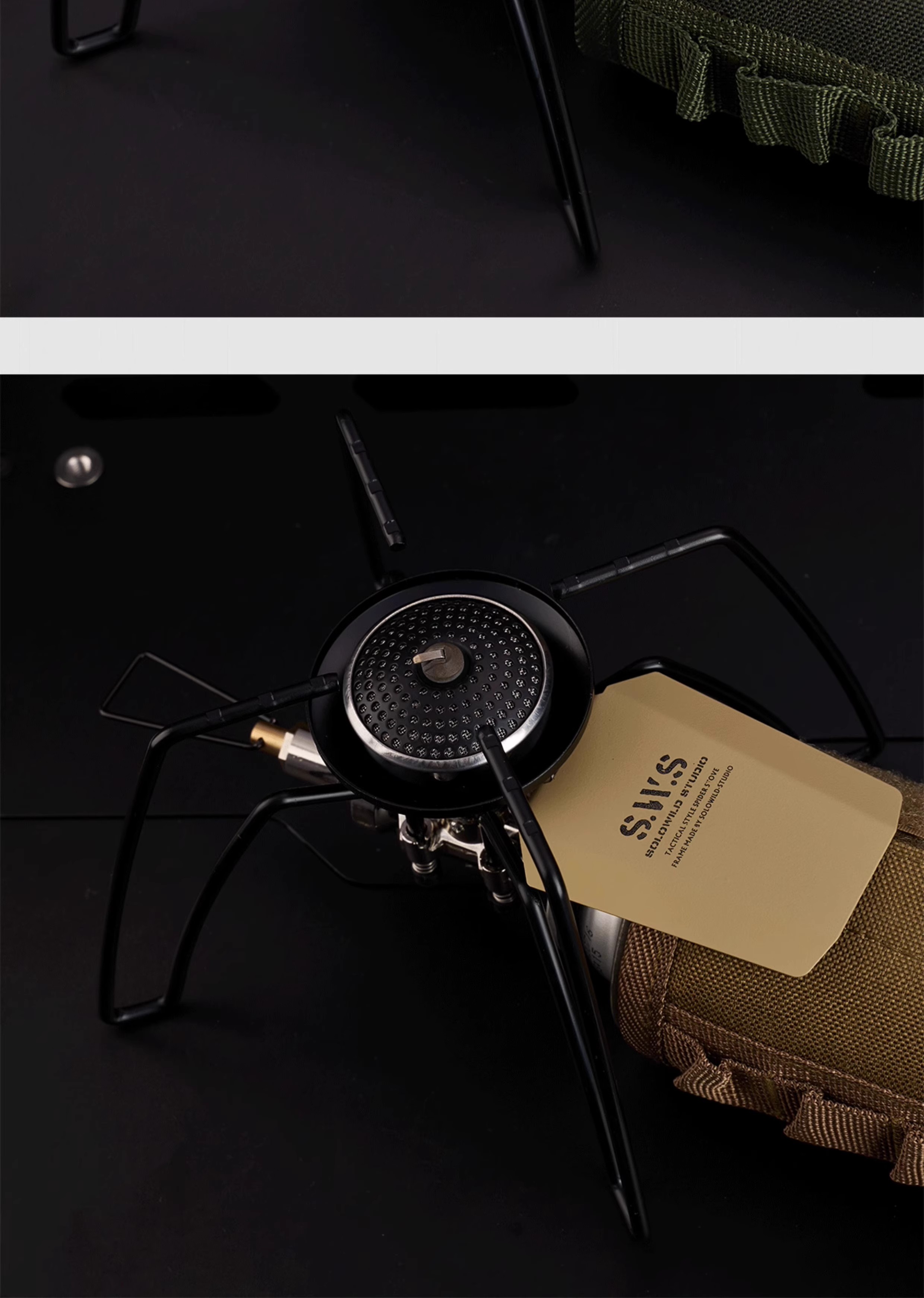 WELLHIKE Spider Stove - Portable Outdoor Camping Igniter