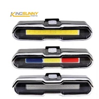 Feu arrière LED rechargeable USB MTB Pièces détachées vélo Feu arrière lumineux Accessoires de remplacement pour vélo