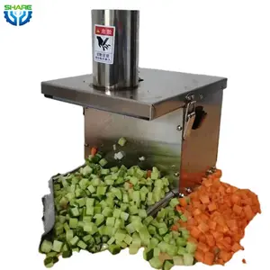 Machine de découpe en acier inoxydable, trancheuse à concombres, pommes de terre douces, pommes de terre, carottes, légumes et tomate