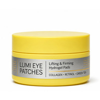 Masque pour les yeux au gingembre, au rétinol et à la caféine, formule personnalisée, patchs en gel pour le contour des yeux, OEM ODM, anti-cernes, soin des yeux