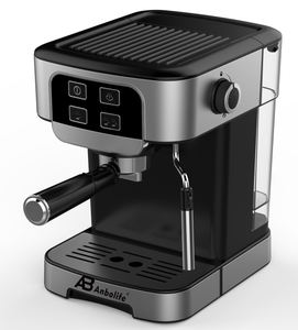 Cafetera <span class=keywords><strong>Espresso</strong></span> Semiautomática Programable Eléctrica Anbo de 20 Bares con Vaporizador de Leche para Latte y Cappuccino, para Uso en Casa, Oficina y Hotel - Product Image 5