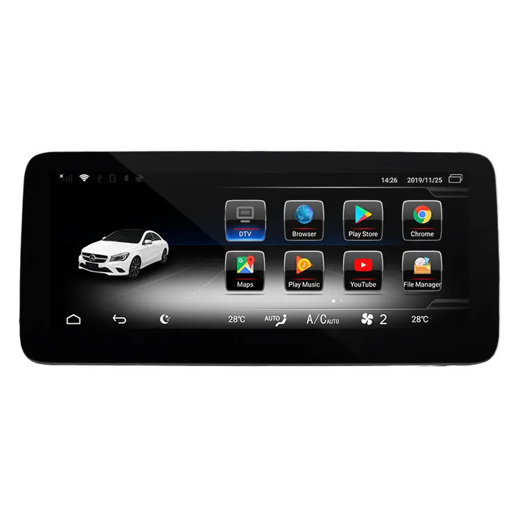 E46, 4 + 32g android 8.1 carro dvd gps