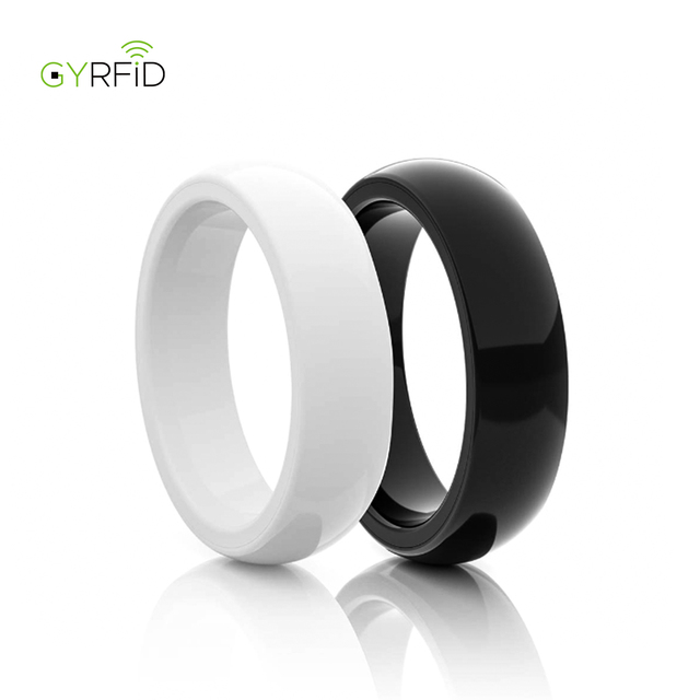 New Technology Smart Ceramic NFC Ring for Contactless Payment and Identification