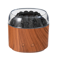 Humidificateur ultrasonique rechargeable 160 ml avec veilleuse LED pour voiture, maison, hôtel - Léger, écologique, certifié CE, OEM/ODM