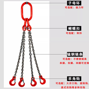 Anillo de elevación tipo D doble Chenghua de 8 toneladas para elevación, solo fabricación mecánica - Product Image 1