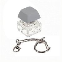 Wholesale Custom Design Logo Mechanical Keyboard Keychain Keycap Relieve Stress Switches Key Chain Decompression Keychain