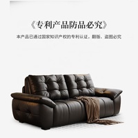 Canapé inclinable électrique moderne en cuir véritable, style italien minimaliste, assise profonde de luxe, 2 ou 3 places, pour salon ou salle de cinéma