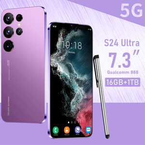 Original S24 siêu 7.3 inch HD màn hình điện thoại thông minh 16GB + 1TB 5G <span class=keywords><strong>Android</strong></span> 13 thẻ kép điện thoại di động 108mp Deca <span class=keywords><strong>Core</strong></span> pháp toàn cầu - Product Image 4