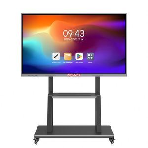 Fabricant chinois d'écran plat <span class=keywords><strong>interactif</strong></span> de 65 pouces, écran tactile LCD 4K, <span class=keywords><strong>tableau</strong></span> blanc numérique, <span class=keywords><strong>tableau</strong></span> intelligent pour l'éducation - Product Image 1