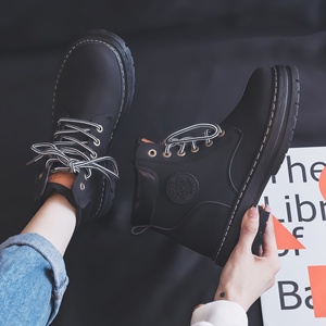 <span class=keywords><strong>Botas</strong></span> de Media Pantorrilla para <span class=keywords><strong>Hombre</strong></span>, Estilo Slip-On, Forradas de Felpa, Casuales y Versátiles - Product Image 1